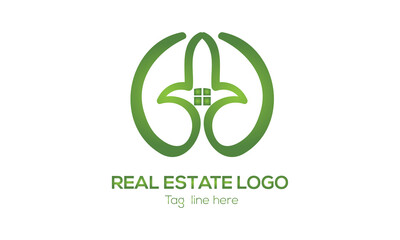 construction logo design concept, architectural, building Premium Vector.
