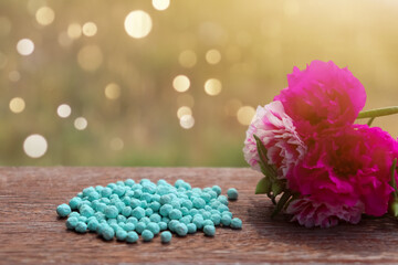 Urea and flower