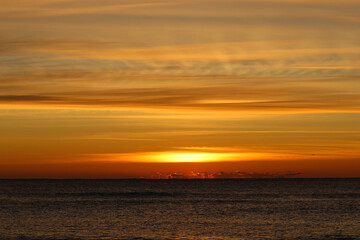 Obraz premium sunset on the beach