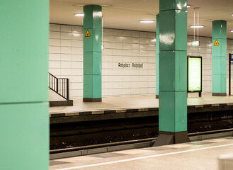 Obraz premium Berlin-Kreuzberg, Anhalter Bahnhof