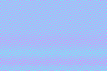 Pink and blue dotted halftone vector background. Subtle halftone digital texture. Faded dotted gradient