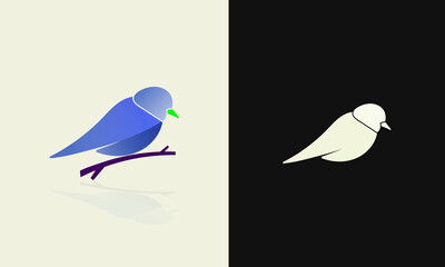 Bird Vector. Bird icon illustration