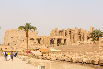 Famous Karnak temple in Luxor