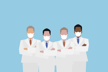 医師団・マスク