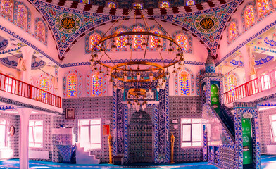 interior of a mosque