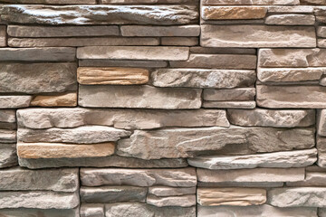 masonry wall paving stones close up background
