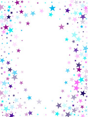 Magic sparkles decorative print.