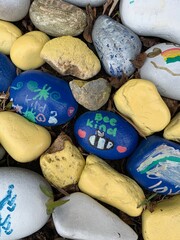Painted rocks