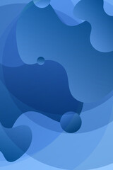 Abstract fluid illustration. Flow and flowing background.