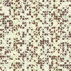 Abstract Geometric Pattern generative computational art illustration