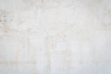 White texture background, rustic concrete . Grunge of weathered painted concrete wall, Place for text or image