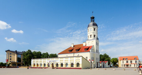 Town hall. Nesvizh. Minsk Region. Belarus