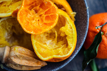 Organic food concept