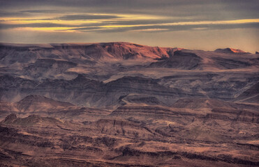 Alpine landscape of Atlas Mountains, South Morocco, Africa