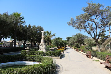 Hugo Mifsud Monument in Floriana Valletta, Malta