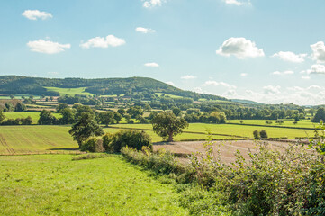 Fototapeta premium Black mountains and the Brecon Beacons