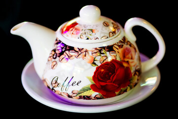 Image of a porcelain tea Pot