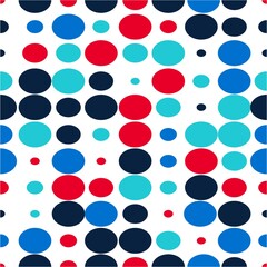Illustration pattern abstract circles and background for fashion design or other products