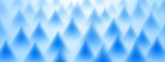 Abstract background of triangles in light blue colors