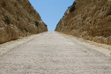 Road uphill, Malta