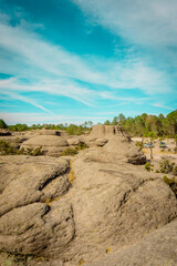 Valle de rocas en Mexiquillo 