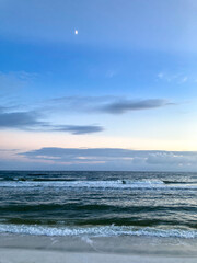 Naklejka na ściany i meble Sunset on the white sands of Navarre Beach, FL