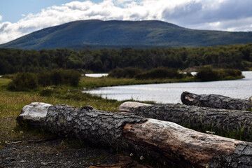 lake in the mountains