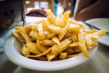 Papas Fritas de un Asado Argentino