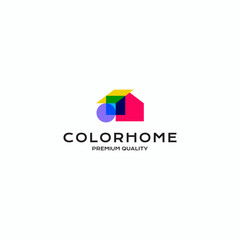 Color Home logo design