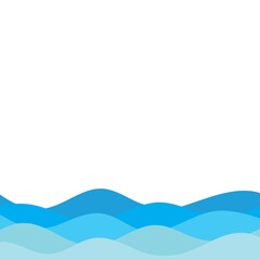 wave background vector illustration design