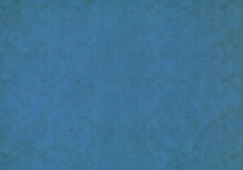 Abstract blue stained paper texture background or backdrop, watercolor. Empty blue paperboard or grainy cardboard for decorative design element.