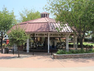 View of a merry-go-round or carousel during the daytime with nobody riding in Scottsdale, Arizona
