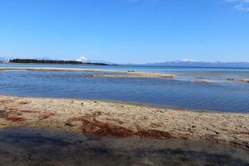 冬の琵琶湖