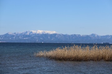 冬の琵琶湖