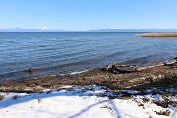 冬の琵琶湖