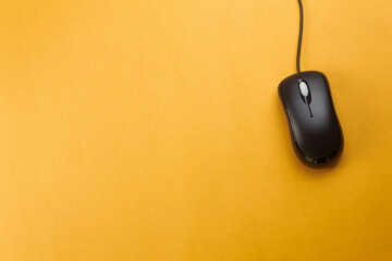 computer mouse on the table
