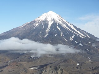 mountain in winter