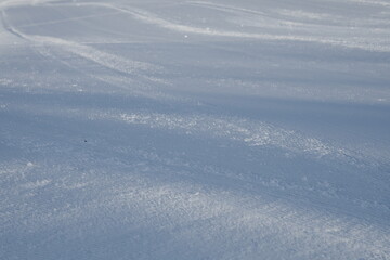 雪に覆われた大地