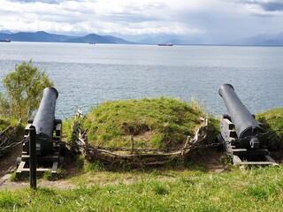 cannon in the fortress