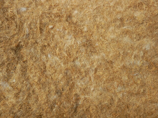 Lots of raw flax fibers, linen felt for insulation as a background