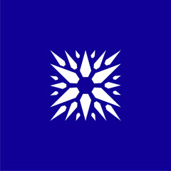 square star diamonds logo design