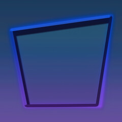An abstract skewed box shape background image.