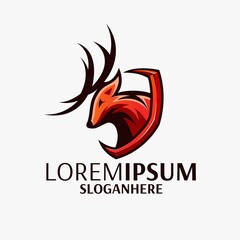 deer logo design