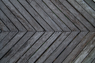 Old planks for use as walkways, wooden bridges, walkways made of wood.