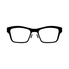Business Woman Glasses Icon
