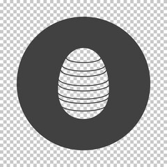 Easter Egg With Ornate Icon