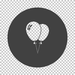 Two Balloons Icon