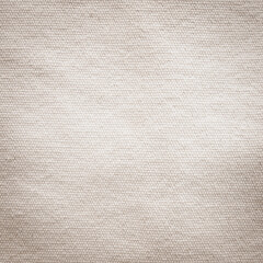 Fototapeta premium Canvas texture background in aged old white beige sepia color cotton burlap natural fabric cloth for wallpaper and painting design backdrop