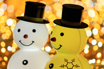 City Nightscape in Osaka Japan