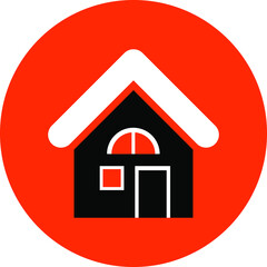 Home Icon. Real Estate, house, stay home icon.